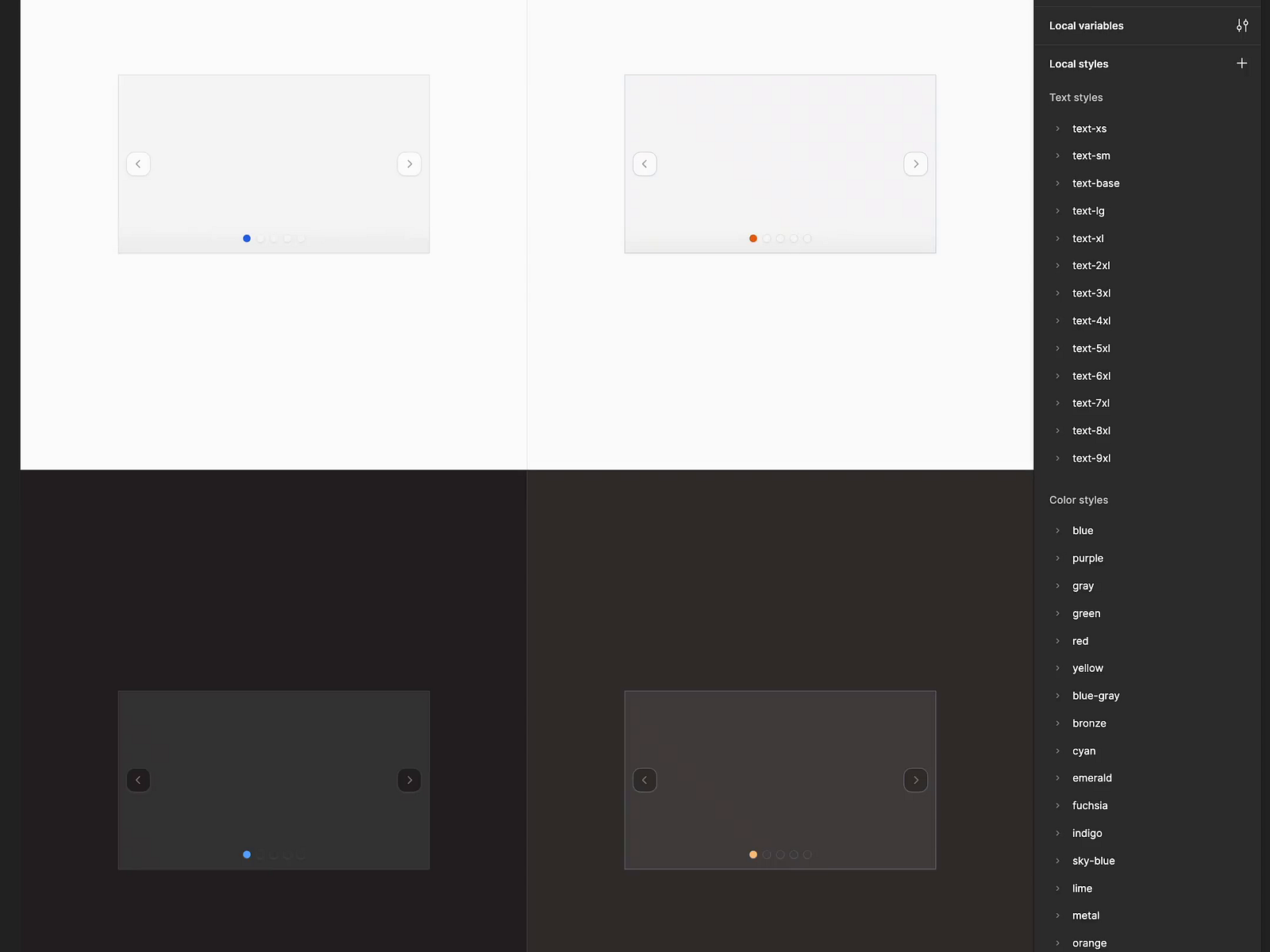 Flexible Web Carousel UI Component in Figma #uidesign #figmauiki by ...