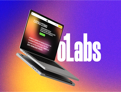 o1Labs - Website blockchain brutalist desktop gradient labs mobile noise o1labs ui ui design web design web3 website