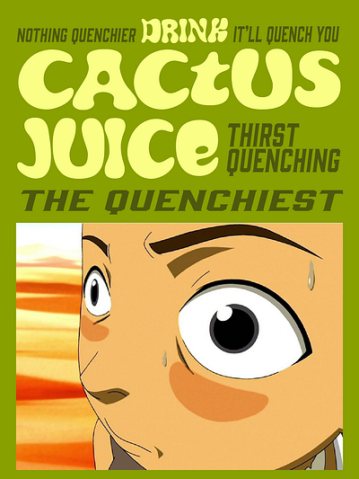 Cactus Juice Poster ad design advertising design atla brand design branding business website design graphic design illustration logo poster design product design typography ui ux vector