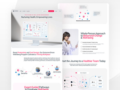Healthcare Website - AI powered Health Solutions dashboard doctor health health ai healthcare medical nurse patients smart watch