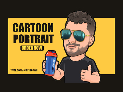 Design Custom Cartoon Portrait | Cartoon Male Design animation cartoon character cartoon character design cartoon male design cartoon man illustration cartoon portrait design custom cartoon portrait digital drawing etsy fiverr graphic design handsome cartoon man icartoonall logo logo design order photolamus portrait logo upwork youtube banner