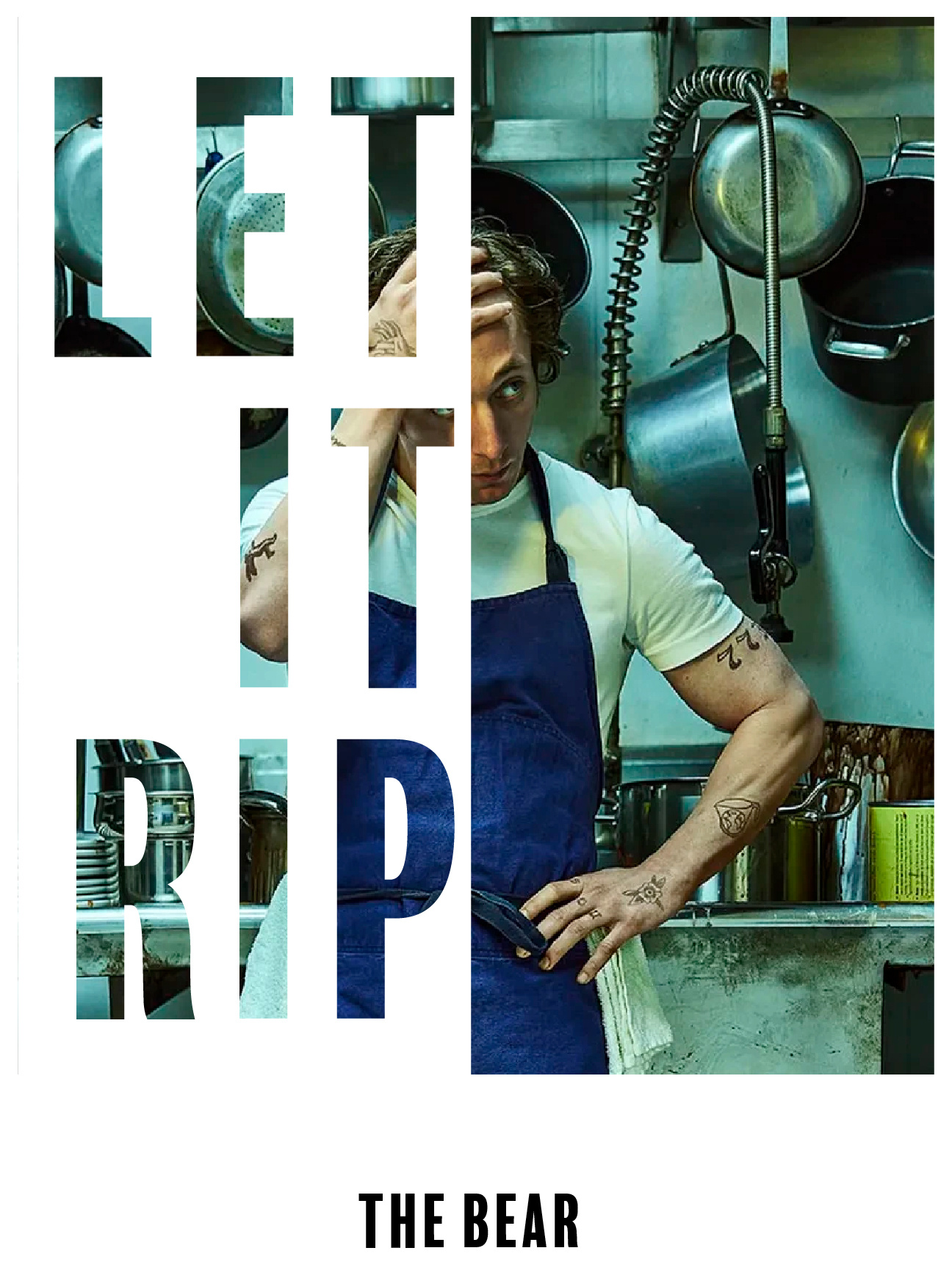 Example of The Bear TV Poster Design