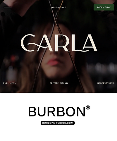 Restaurant Carla - Branding & Website Design Project branding graphic design landing page logo restaurant ui user experience ux web design