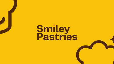 Smiley Pastries - Logo Design baker design baker logo baker logo design brand design brand identity design branding branding identity culinary design design designer graphic design logo design logo designer