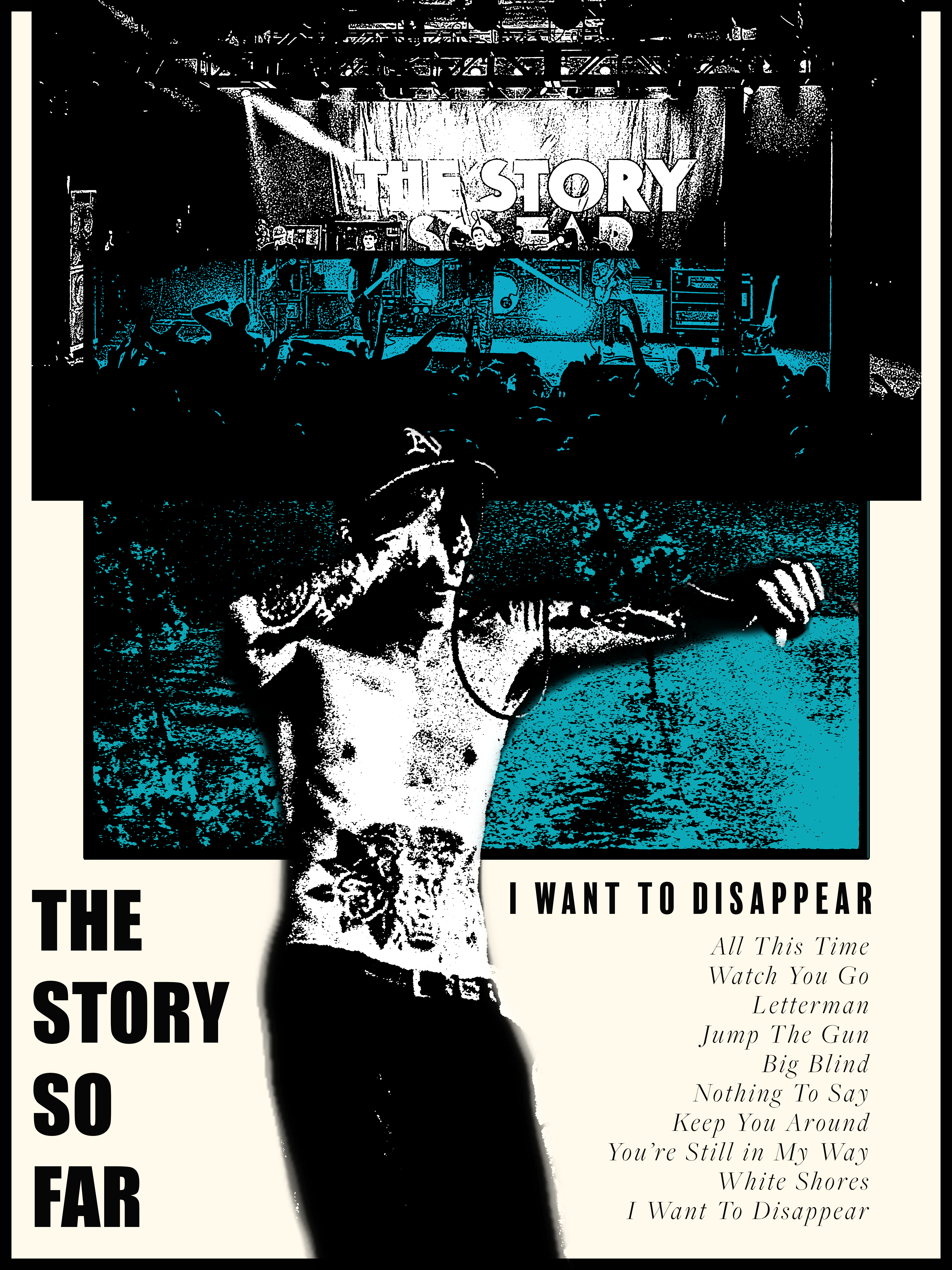 Example of The Story So Far Concert Poster