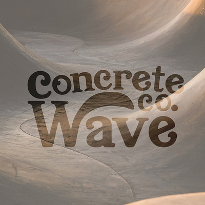 Concrete Wave Co. // Branding and Logo Design adobe illustrator adobe photoshop brand design branding custom typography design graphic design illustration illustrator logo logo design mock up packaging design passion project photoshop product design skate shop branding skate shop design typography