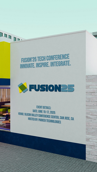 Fusion25 Logo & Branding banner branding flyer graphic design logo logo design sign social media post website