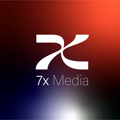 7x media branding graphic design logo motion graphics ui