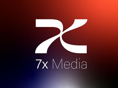 7x media branding graphic design logo motion graphics ui