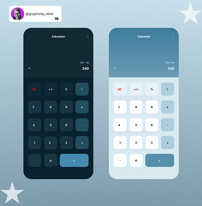 Calculation Interface/Element ui