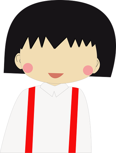 Bob Cut Girl 2d adobe illustrator illustration