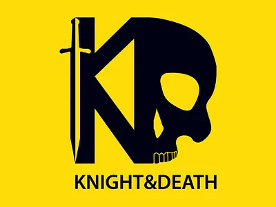 Knight & Death branding creative design designer graphic design illustrator logo typo vector vector art