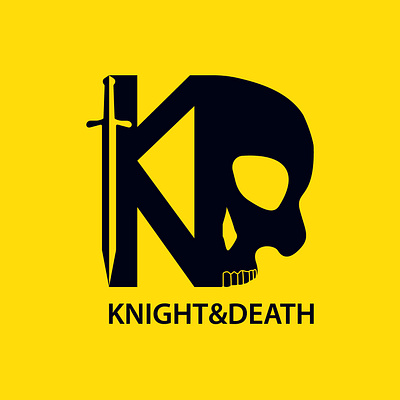 Knight & Death branding creative design designer graphic design illustrator logo typo vector vector art