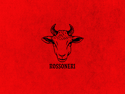 #20 – Rossoneri AC Milan Logo ac milan black branding concept identity illustration lamb logo logo red texture