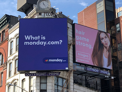 NYC monday.com campaign