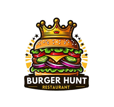 Burger Hunt | Logo, Branding, Packaging branding graphic design logo