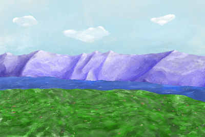 Montains illustration