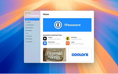 MacOS Tool Browsing App Mockup app apple browsing design graphic design logo mac macos tools ui ux