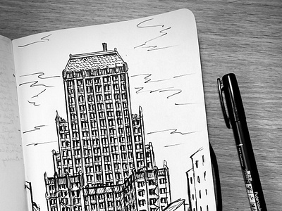 Sketching architecture art artist artwork cities drawing hand drawn illustration ink sketch sketching