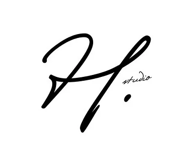 Studio Signature logo branding graphic design logo ui