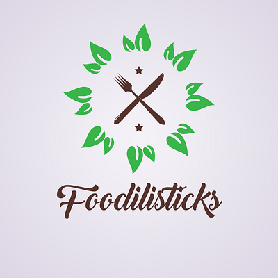 foodilisticks app branding design graphic design illustration logo typography ui ux vector