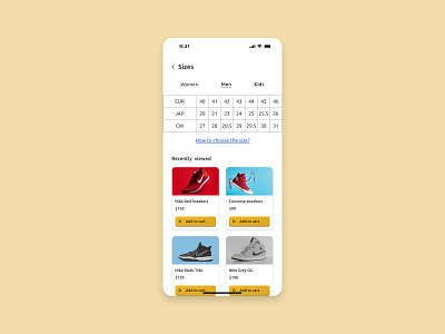 Sneaker shopping app design design ecommerce mobile app mobile app design nike product design shopping app sneakers ui ui design ui ux user experience ux ux design