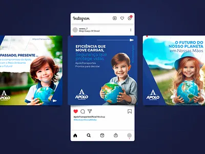 Apolo Transportes - Redes Sociais social media