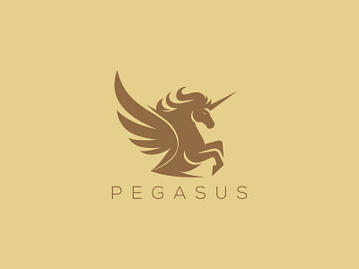 Pegasus Logo animal animal logo animals horse horse logo pegasus pegasus logo pegasus logo design top animal logo unicorn unicorn logo