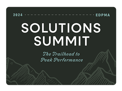 Solutions Summit branding design graphic design illustration vector