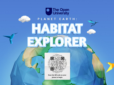 Habitat Explorer | FWA Site Of The Day 3d ar augmented reality bbc bbc one habitat low poly mobile mobile ar nature planet earth ui ux