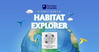 Habitat Explorer | FWA Site Of The Day 3d ar augmented reality bbc bbc one habitat low poly mobile mobile ar nature planet earth ui ux