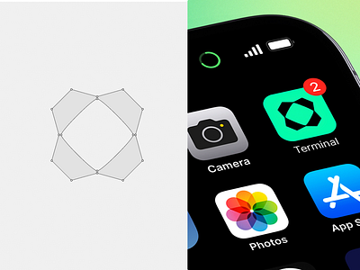 Terminal | Crypto Brand app banking brand branding crypto finance fintech icon identity ios logo people typography
