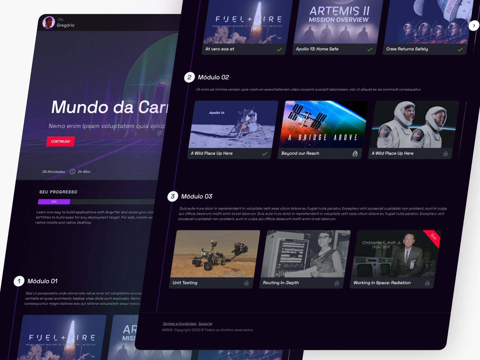 Example of Framer Landing Page / Website
