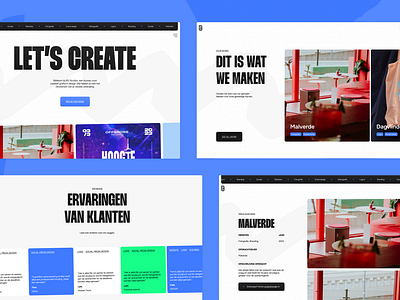 Graphic design agency - portfolio website UI/UX branding creative design design agency figma landing page large type portfolio website typography ui ux webdesign website