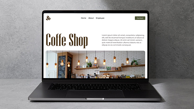 Coffee Shop company design ui