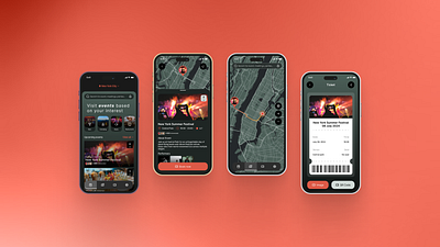 Event App Concept event mobile mobile ui ui uiux ux