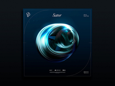 Sator - Single Music Cover albumart albumcover artdirection artistic artwork branding conceptdesign coverart coverdesign creative designinspiration digitalart graphicdesign illustration moderndesign music musicart printdesign typography visualart