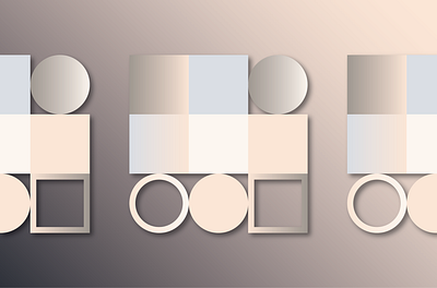 31.1.1 abstract circle gradient illustration line minimal modern modern art print ring shape square