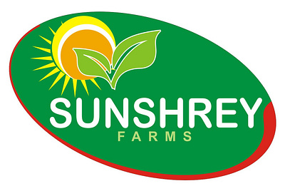 Sunshrey Farms Logo Designer Rajneesh Bansal Owned Anonymous ayurvedic branding colour theory design graphic design herbal illustration logo natural tea typography ui ux vector