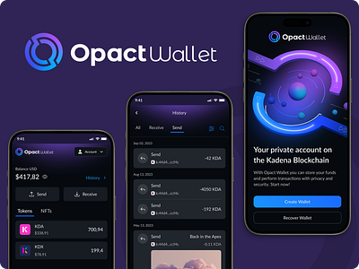 Opac Wallet - Design of a Kadena Chain wallet