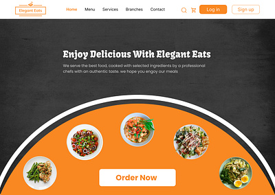 Restaurant landing page figma food landing page new page restaurant landing page ui ux