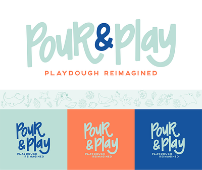 Pour & Play | Branding + Packaging branding graphic design logo packaging