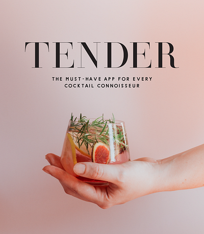 Tender | Branding + App Design app design branding graphic design logo ui ux