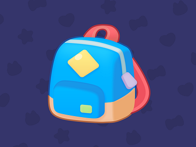 GUI - Life Game Bag 2d asset bag game icon item layerlab life schoolbag