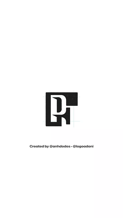 Modern FP PF monogram lettering ready-made logo for sale anhdodes branding design illustration logo logo design logo designer logodesign minimalist logo minimalist logo design ui