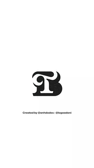 Classical BT TB typography monogram ready-made logo for sale anhdodes branding design illustration logo logo design logo designer logodesign minimalist logo minimalist logo design