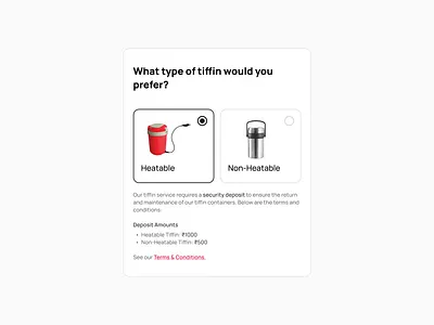 Tiffin Delivery App - UI Elements app design app ui elements branding delivery app design subscription tiffin delivery ui ui components ui elements user interface ux