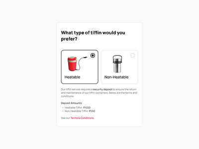 Tiffin Delivery App - UI Elements app design app ui elements branding delivery app design subscription tiffin delivery ui ui components ui elements user interface ux