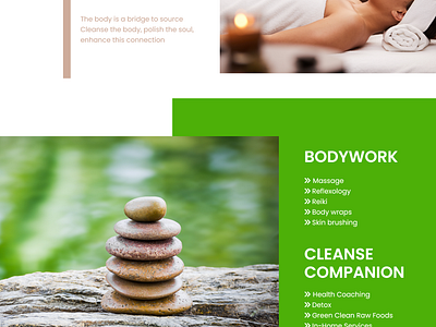 UI UX Web Design healthandwellness