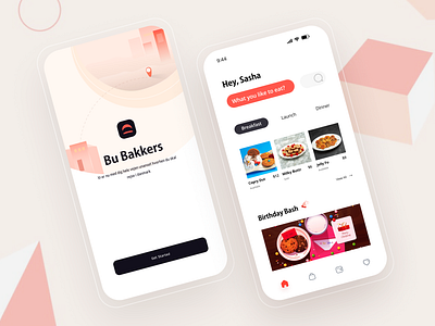 Bakery app ui ux design ai app bakery branding colors crypto dashboard fonts icons illustration logo uiux webdesign
